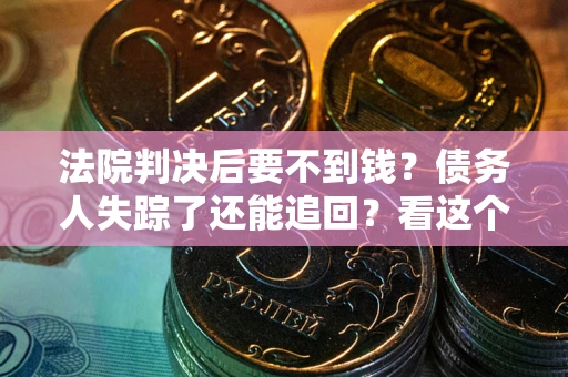武汉法院判决后要不到钱？债务人失踪了还能追回？看这个方法！