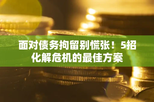 武汉面对债务拘留别慌张！5招化解危机的最佳方案