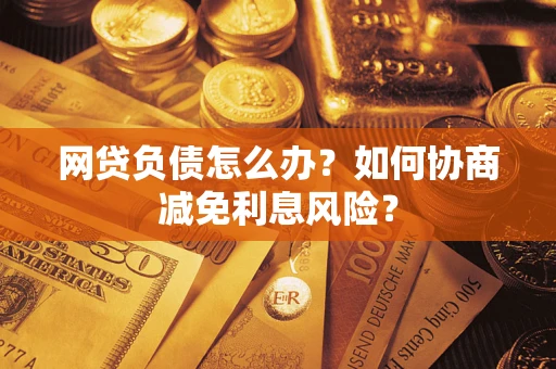 武汉网贷负债怎么办？如何协商减免利息风险？