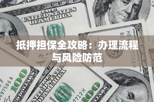 武汉抵押担保全攻略：办理流程与风险防范
