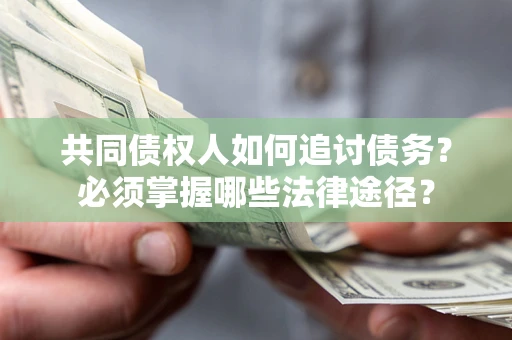 武汉共同债权人如何追讨债务？必须掌握哪些法律途径？