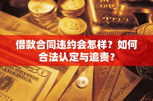 武汉借款合同违约会怎样？如何合法认定与追责？