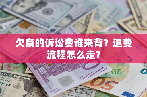 武汉欠条的诉讼费谁来背？退费流程怎么走？